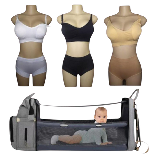 Pack conjunto postparto+ mochila mudador