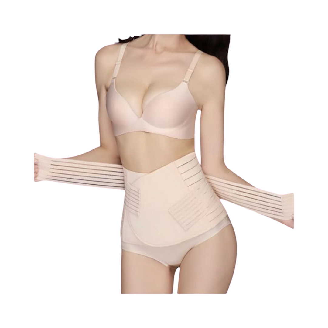 Kit postparto 3 sostenes maternal + 1 faja postparto