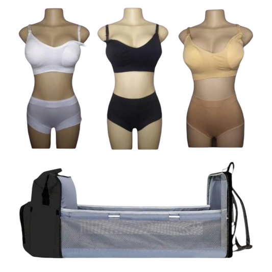 Pack conjunto postparto+ mochila mudador