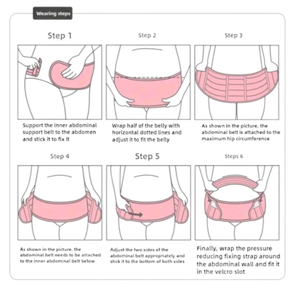 Faja soporte maternal