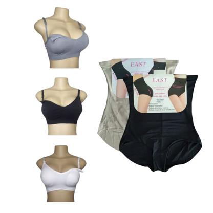 Pack postparto sosténes+ calzón faja